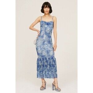 Mia Vesper Frond Mermaid Maxi Dress